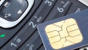 karta sim-telefon